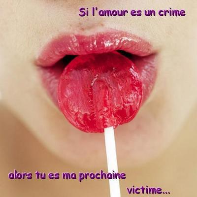 si l'amour est un crime alrs..............